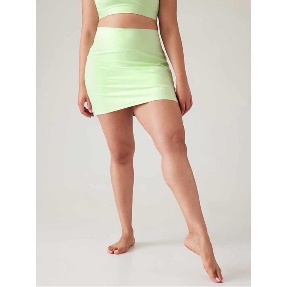 Athleta‎ Salutation Stash High Rise 16.5” Skort in Mint Tint